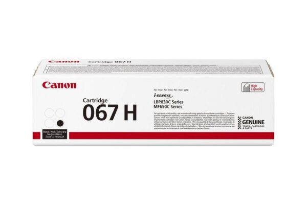 Toner Canon CRG067HBK, black, capacitate 3130 pagini - 5106C002AA