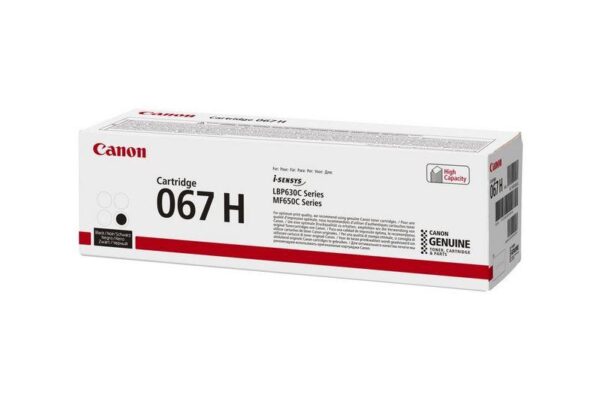 Toner Canon CRG067HBK, black, capacitate 3130 pagini - 5106C002AA