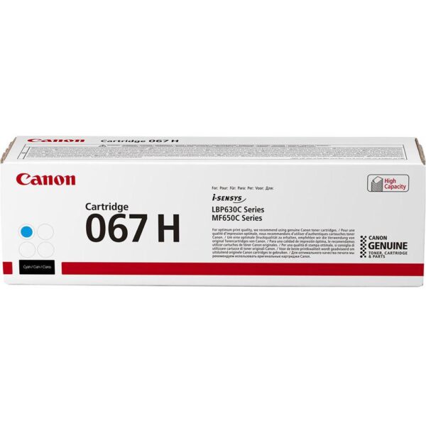 Toner Canon CRG067HC, CYAN, capacitate 2350 pagini - 5105C002AA