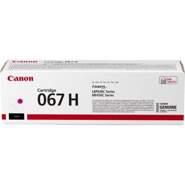 Toner Canon CRG067HM, Magenta, capacitate 2350 pagini - 5104C002AA