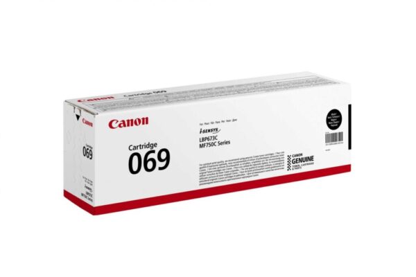 Toner Canon CRG069BK, Negru, capacitate 2100 pagini - 5094C002AA