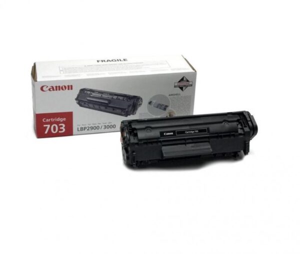 Toner Canon CRG703, black, capacitate 2000 pagini, pentru LBP-2900/LBP-3000 - CR7616A005AA