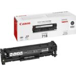 Toner Canon CRG718BK, black, capacitate 3400 pagini - CR2662B002AA