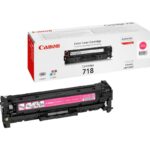 Toner Canon CRG718M, magenta, capacitate 2900 pagini - CR2660B002AA