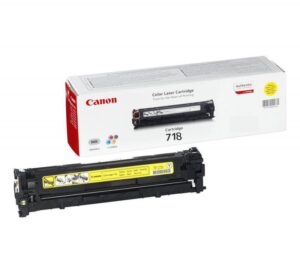 Toner Canon CRG718Y, yellow, capacitate 2900 pagini - CR2659B002AA