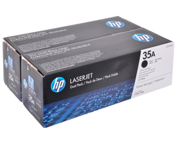 Toner HP CB435AD, pachet dublu CB435A, LaserJet P1005, LaserJetP1006