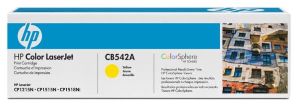 Toner HP CB542A, yellow, 1.4 k, Color LaserJet CM1312