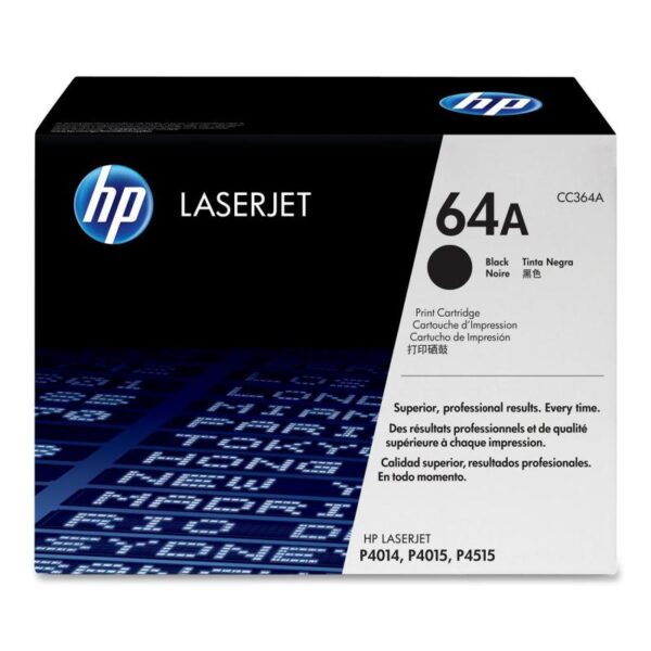 Toner HP CC364A, black, NR.64A, 10K ORIGINAL HP LASERJET P4014