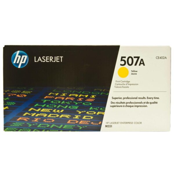 Toner HP CE402A, yellow, 6 k, Color LaserJet Pro 500 MFP M570DN