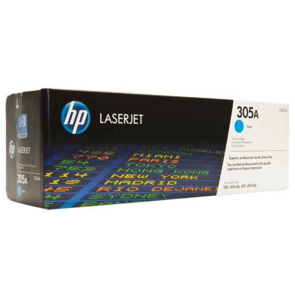 Toner HP CE411A, cyan, 2.6 k, Color LaserJet Pro 300 M375NW