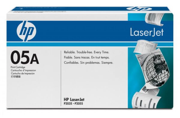 Toner HP CE505A, black, 2.3 k, LaserJet P2055, LaserJet P2055D