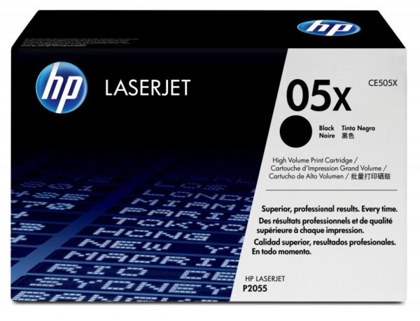 Toner HP CE505XD, black, pachet dublu CE505X, LaserJet P2055