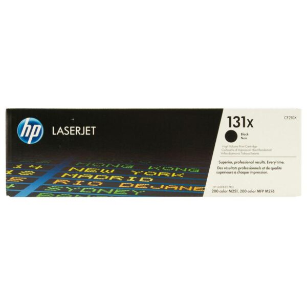 Toner HP CF210X, black, 2.4 k, Color LaserJet Pro 200 M251N