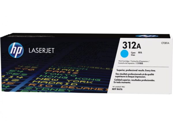 Toner HP CF381A, cyan, 2,7k, HP Laserjet Pro M476NW