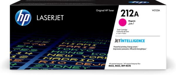 Toner HP, W2123A, 4.5 k, HP Color LaserJet Enterprise M544