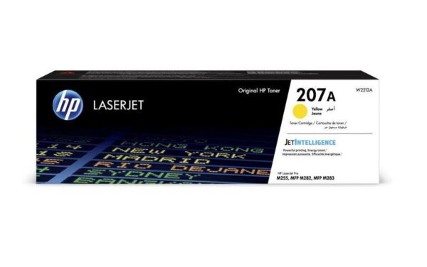 Toner HP W2212A Yellow, 1250 pagini NR.207A HP LASERJET PRO M255DW