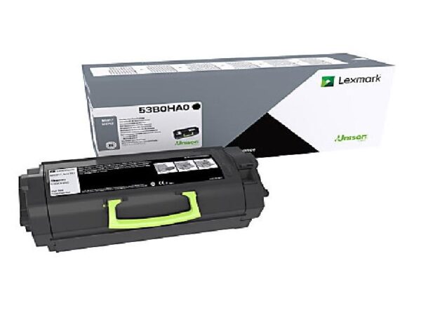 Toner Lexmark 53B0HA0, black, 25 k, Compatibilitate MX717de