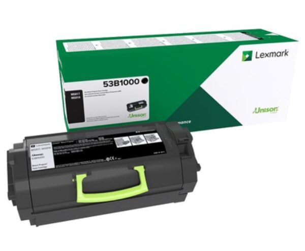 Toner Lexmark 53B2000, black, 11 k, Compatibilitate: MS817, MS818