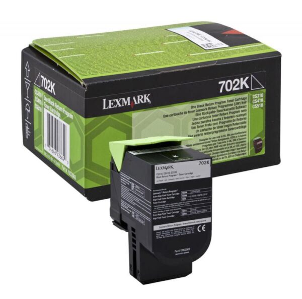 Toner Lexmark 70C20K0, black, 1 k, CS310dn, CS310n, CS410dn, CS410dtn