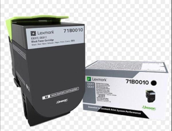 Toner Lexmark 71B0010, black, return program, 3k, pentru CX317DN