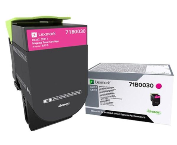 Toner Lexmark 71B0030, MAGENTA, 2.3k, pentru CX317DN, CS317DN
