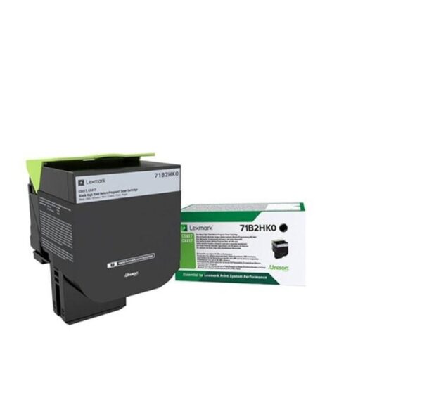 Toner Lexmark 71B0H20, black, return programme, 6k, pentruCX417DE - 71B2HK0