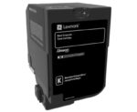 Toner Lexmark 74C20KE negru, 3k, compatibil cu CX725de, CX725dhe