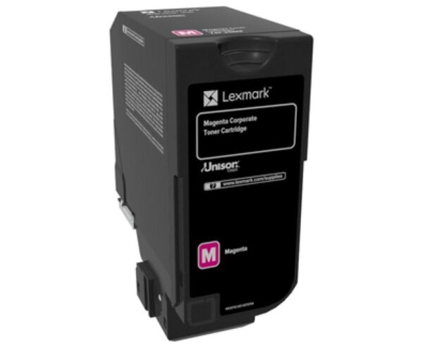 Toner Lexmark 74C20ME magenta, 3k, compatibil cu CX725de