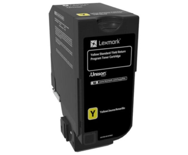 Toner Lexmark 74C2SY0, yellow, 7 k, CS720de / CS720dte