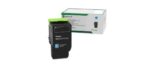 Toner Lexmark 78C20C0 cyan, 1.4k, compatibil cu CX625