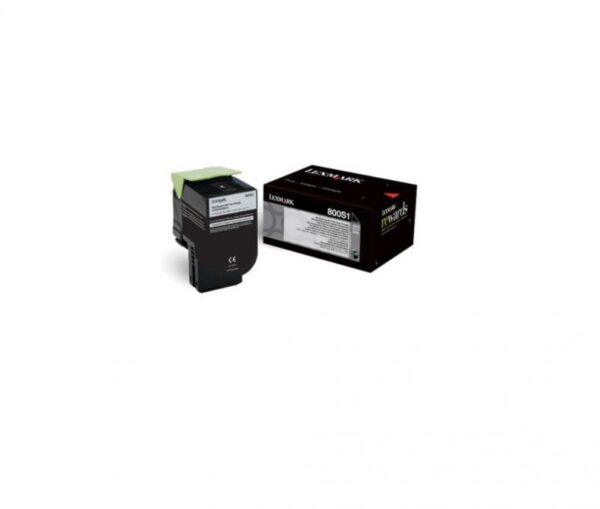 Toner Lexmark 80C0S10, black, 2.5 k, CX310dn, CX310n