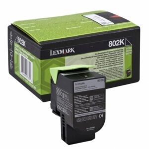 Toner Lexmark 80C20K0, black, 1 k, CX310dn, CX310n, CX410de