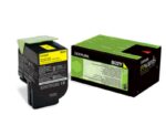 Toner Lexmark 80C20Y0, yellow, 1 k, CX310dn, CX310n, CX410de
