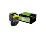 Toner Lexmark 80C2SY0, yellow, 2 k, CX310dn, CX310n, CX410de