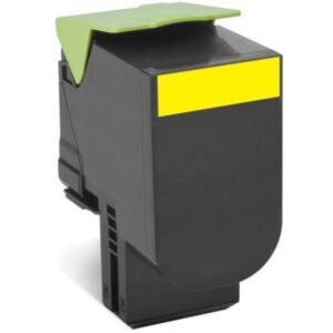 Toner Lexmark 80C2XYE, yellow, 4 k, CX510de, CX510de Statoil