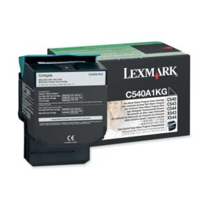 Toner Lexmark C540A1KG, black, 1 k, C540n, C543dn, C544dn