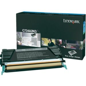 Toner Lexmark C734A2KG, black, 8 k, C734dn, C734dtn, C734dw, C734n