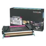 Toner Lexmark C736H1MG, magenta, 10 k, C736dn, C736dtn