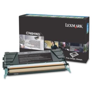 Toner Lexmark C746H1KG, black, 12 k, C746dn, C746dtn, C746n, C748de