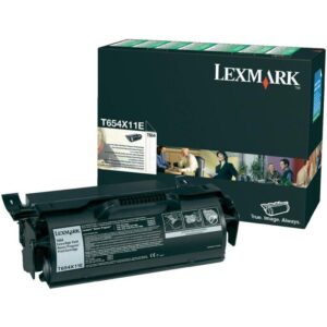 Toner Lexmark T654X11E, black, 36 k, T654dn, T654dtn, T654n, T656dne