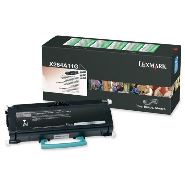 Toner Lexmark X463A11G, black, 3.5 k, X463de, X464de