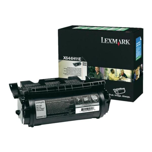 Toner Lexmark X644H11E, black, 21 k, X642e, X644e, X644e withNo Modem