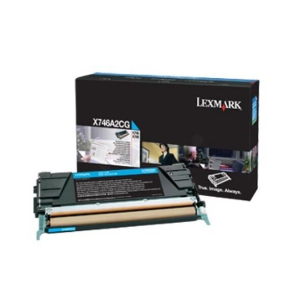 Toner Lexmark X746A3CG, cyan, 7 k, X746de, X748de, X748deStatoil
