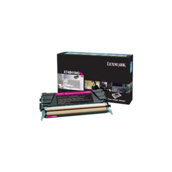 Toner Lexmark X748H3MG, magenta, 10 k, X748de, X748de Statoil