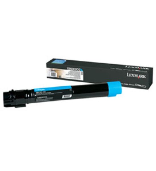 Toner Lexmark X950X2CG, cyan, 22 k, X950de, X950de Statoil