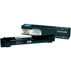 Toner Lexmark X950X2KG, black, 32 k, X950de, X950de Statoil