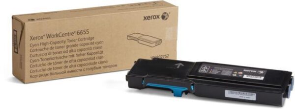 Toner Xerox 106R02752 cyan, capacitate 7.5k, pentru WorkCentre 6655
