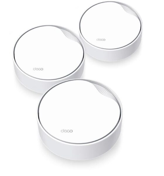 TP-Link AX3000 whole home mesh Wi-Fi 6 System, Deco X50-POE (3-pack) - DECO X50-POE(3PK)