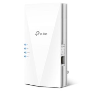 TP-link AX3000 Wi-Fi Mesh Range Extender, RE700X, 1 Port Ethernet