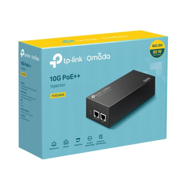 TP-LINK Omada POE++ Injector POE380S, Standarde și Protocoale: IEEE802.3i, IEEE802.3u